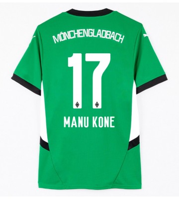 Borussia Monchengladbach Manu Kone #17 Segunda Equipación 2024-25 Manga Corta